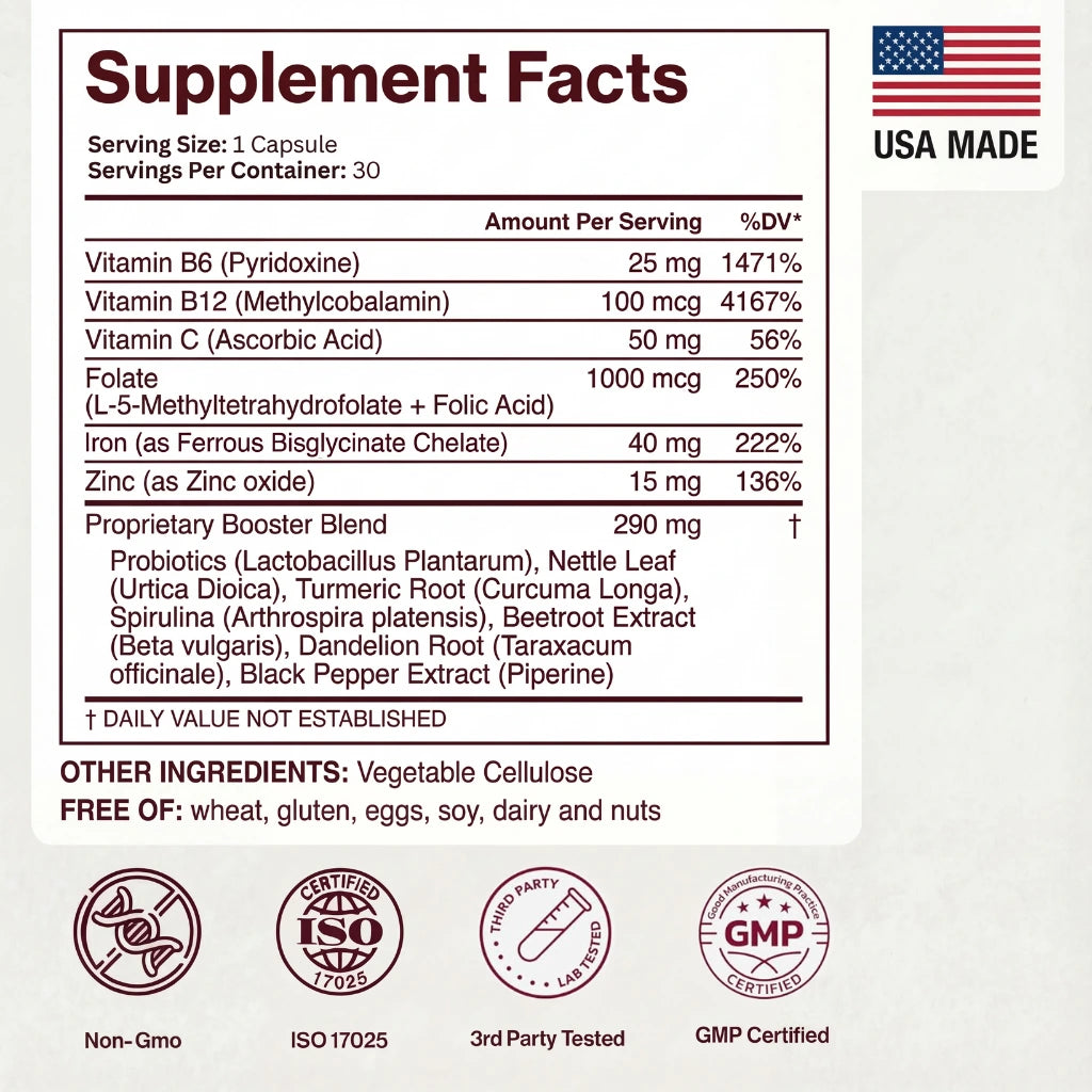 FerraGlow Ferritin Support