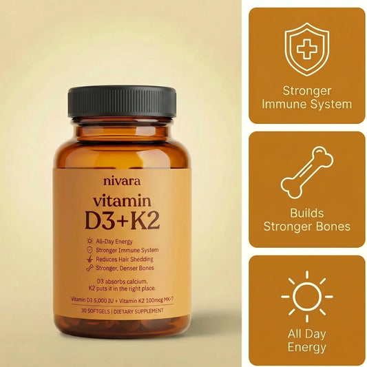 Vitamin D3 + K2